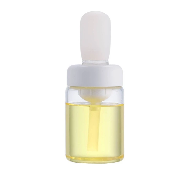 silicone brush white