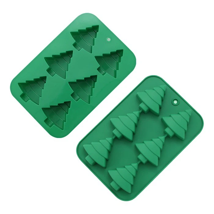 Snowflake Tree Silicone Soap Molds